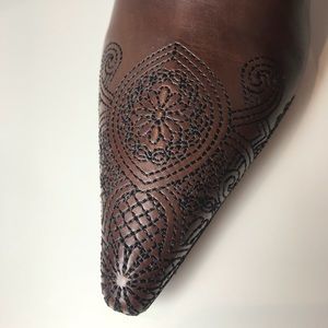 PRADA knee high boots